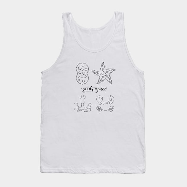 Goofy Goober Tank Top by Kyle Williams Designs